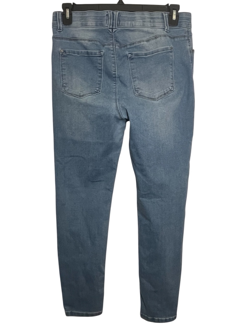 Curve Appeal Slim High-Rise Women's Skinny Jeans in Light Blue - Picture 2 of 5